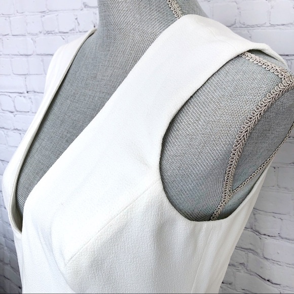 DRESS THE POPULATION Plunging V-Neck Sandra Floor Length Dress - Picture 8 of 16